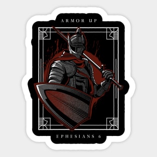 Armor Up!  Ephesians 6 Sticker